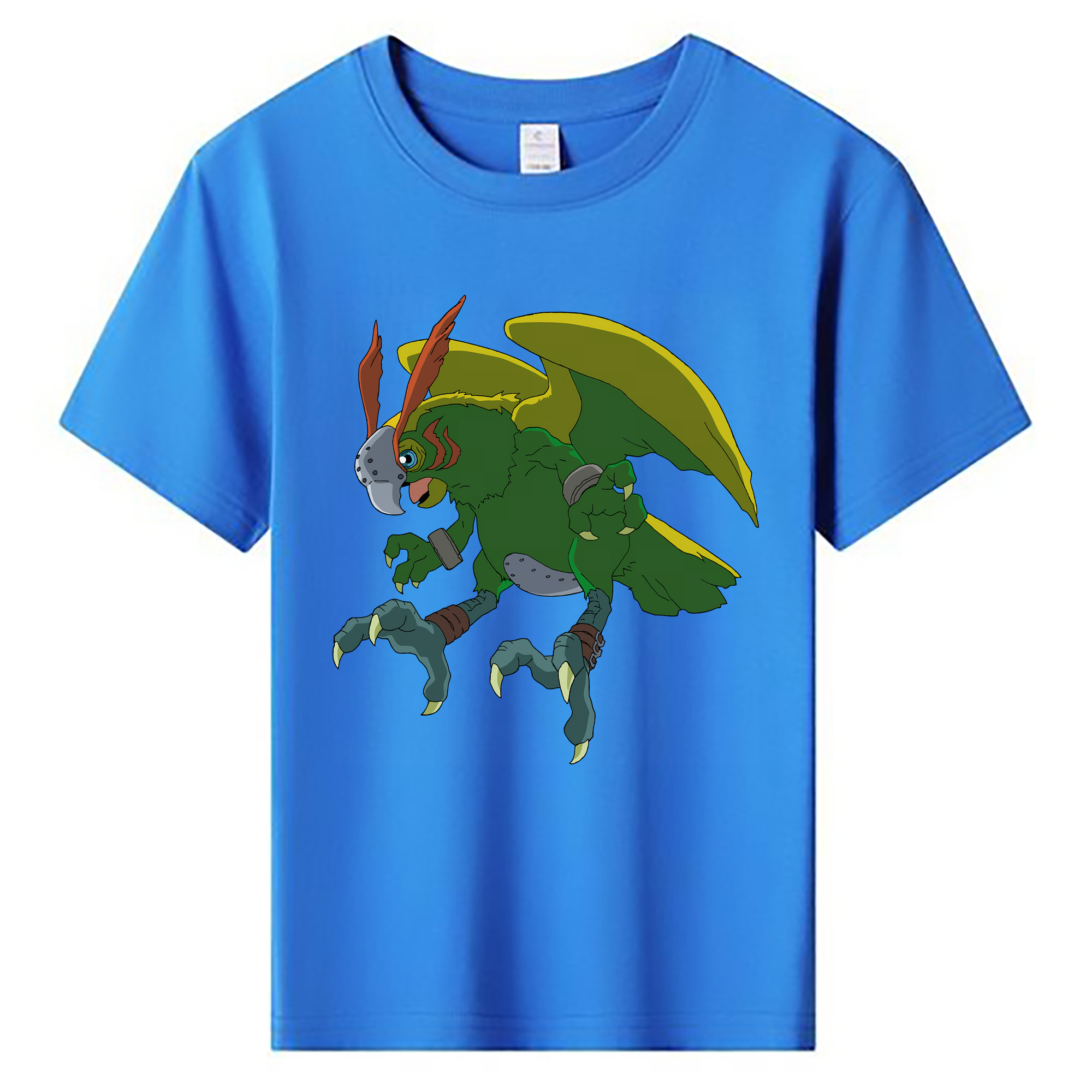 （画像用） Digimon デジタルモンスター/デジモン 綿100％キッズTシャツ（フロントプリント）